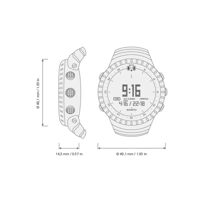 Suunto Core Sports Watch All Black-1