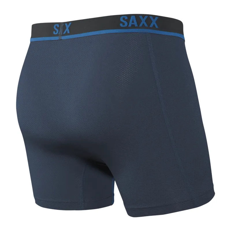 SAXX Men's Kinetic HD Boxer Navy/City Blue