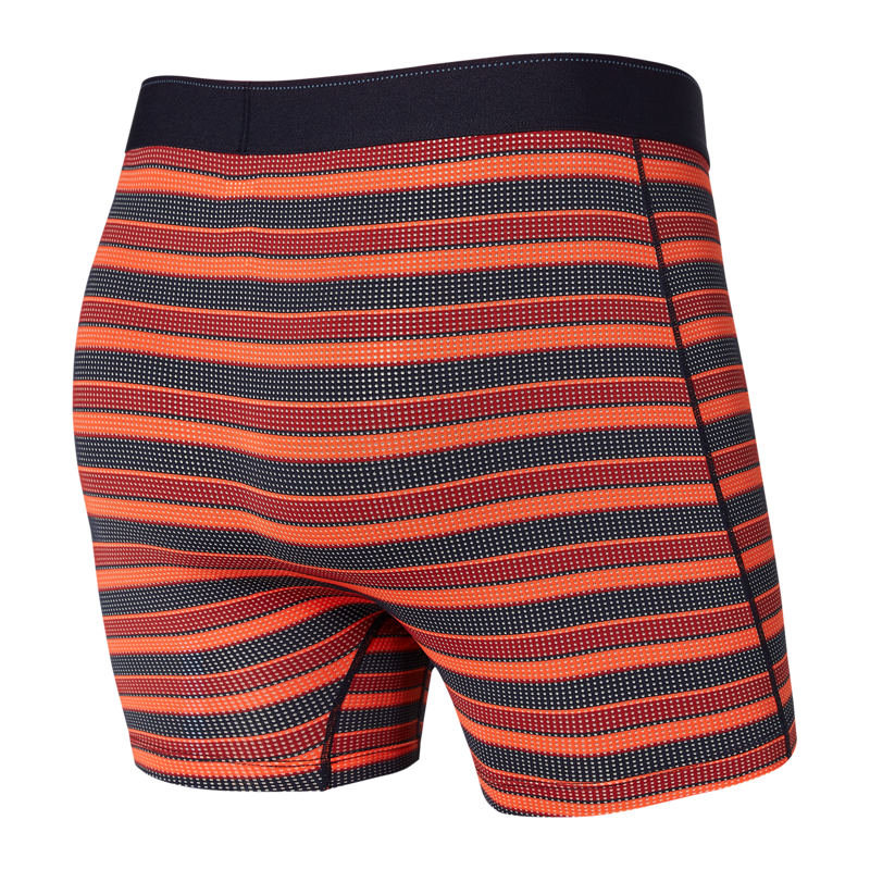 SAXX Men's Quest Brief Red Solar Stripe-1