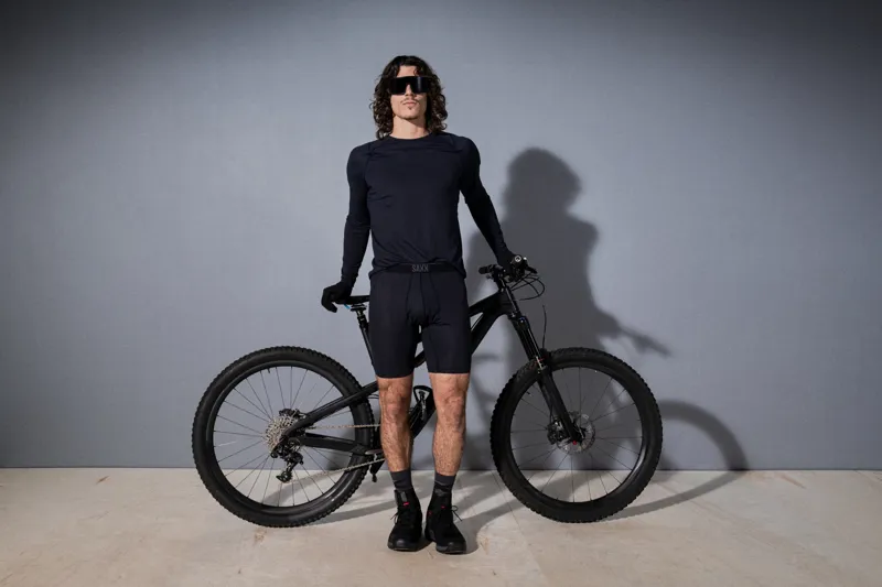 SAXX Quest Quick Dry Mesh Long Leg Boxers Black-5