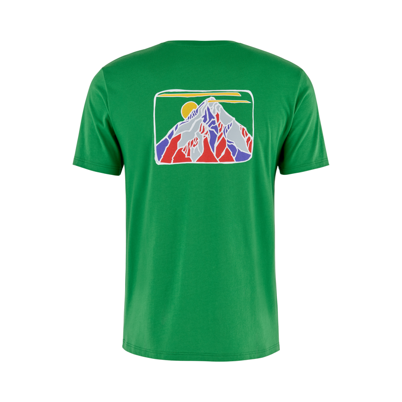Tierra Mens OC Tee K2 Sunset Poppy Green-1