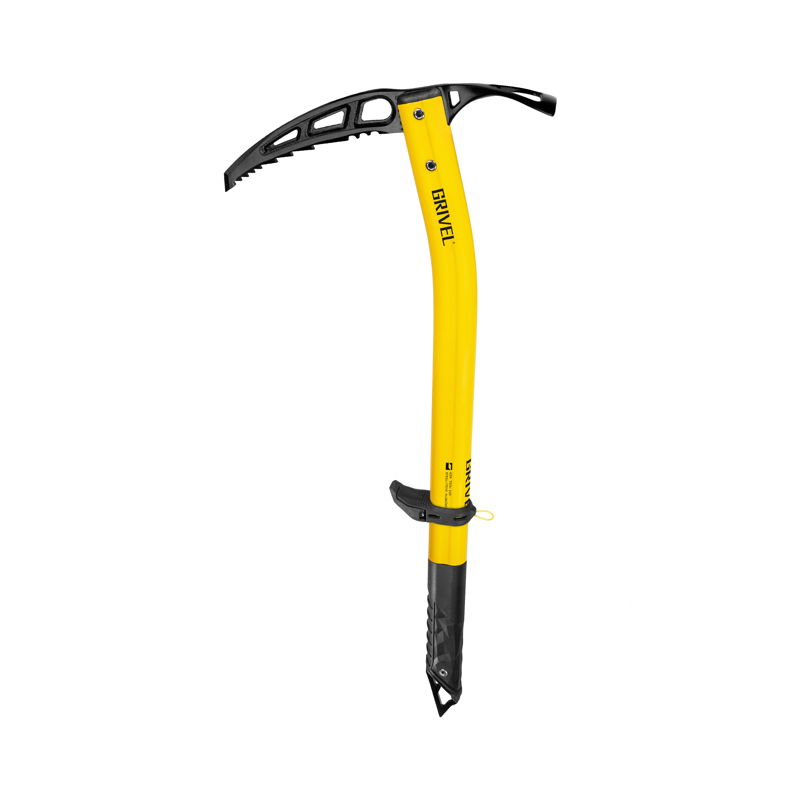 Grivel Air Tech EVO Ice Axe Yellow with G-Slider