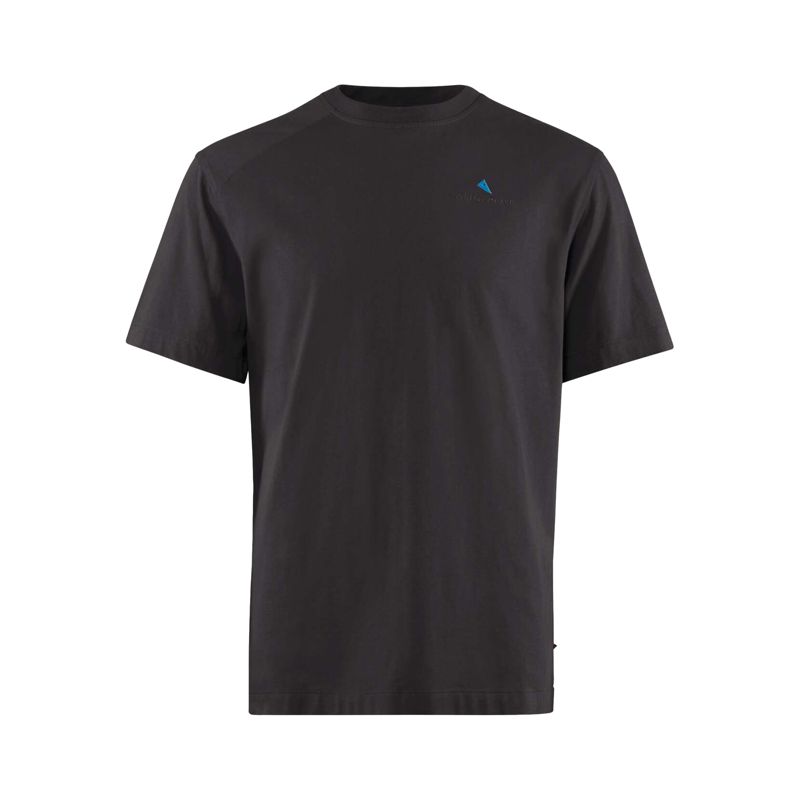 Klattermusen Mens Root Logo Short Sleeve Tee Raven