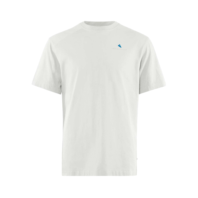 Klattermusen Mens Root Logo Short Sleeve Tee Snow