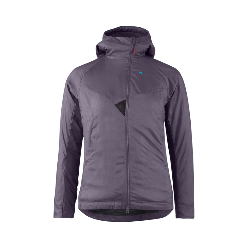 Klattermusen Womens Drifa Hood Jacket Purple Stone 