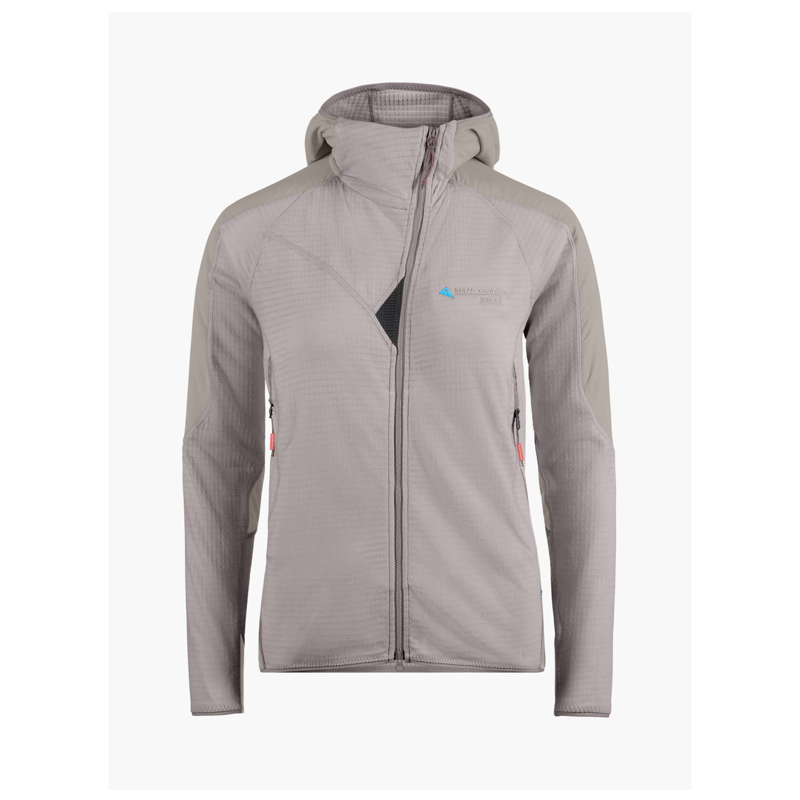 Klättermusen Women's Embla Hood Jacket Ridge Grey / Purple Dove