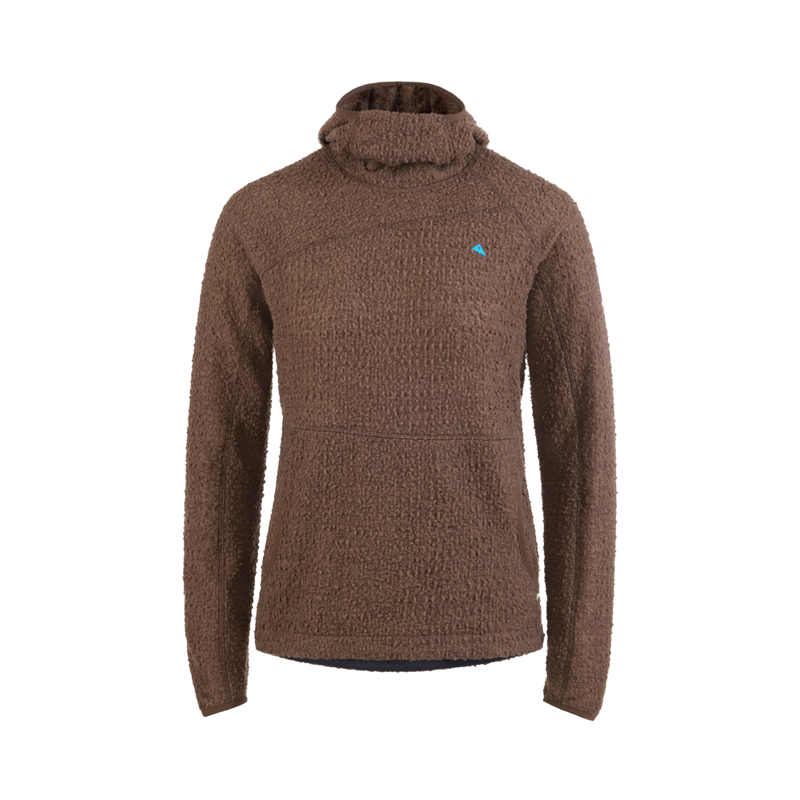 Klättermusen Women's Gimle Hoodie Slate Brown