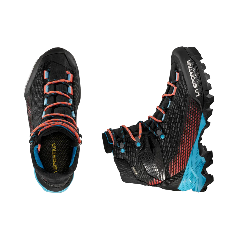 La Sportiva Women's Aequilibrium ST GTX Boot Black / Hibiscus -2