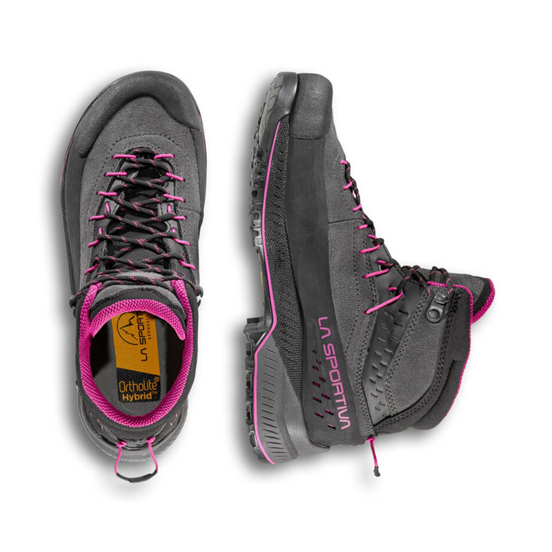 La Sportiva Women's TX4 EVO Mid GTX Carbon / Springtime-2