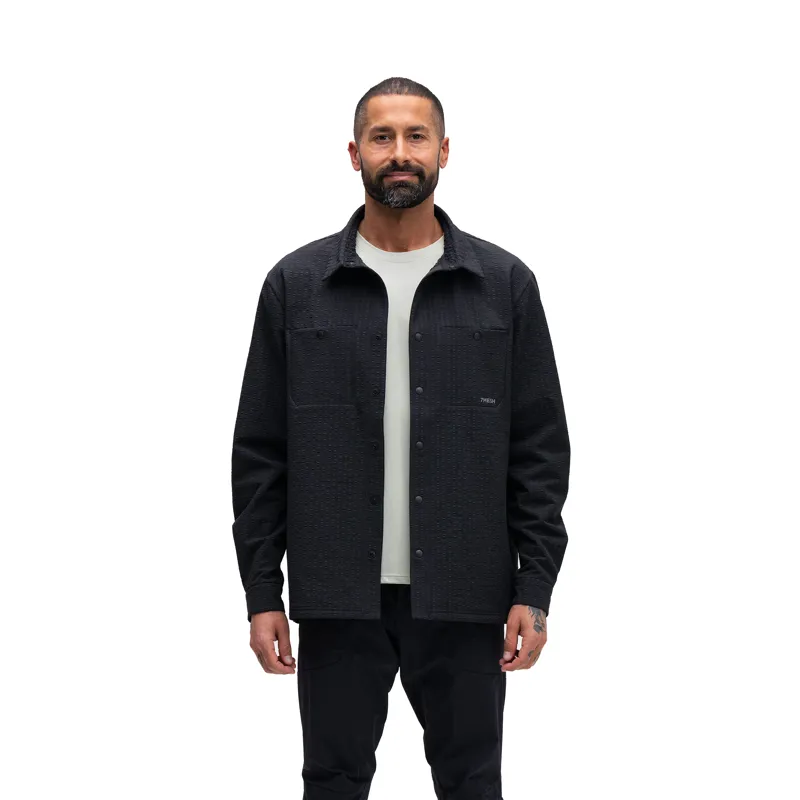 7mesh Men's Chilco Snap Shirt Long Sleeve Black