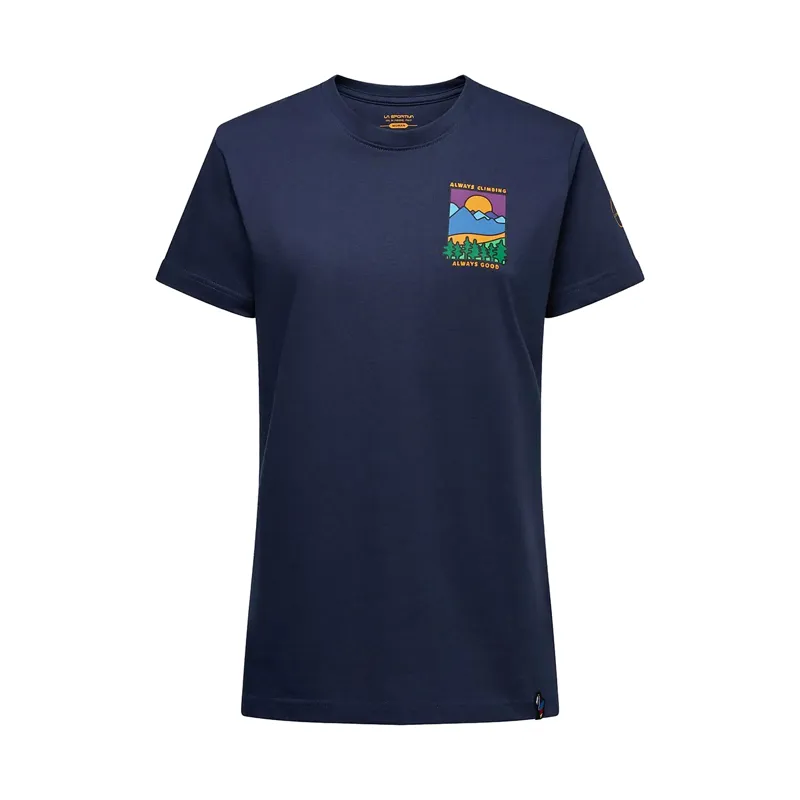 La Sportiva Men's Always Climbing T-Shirt Night Sky