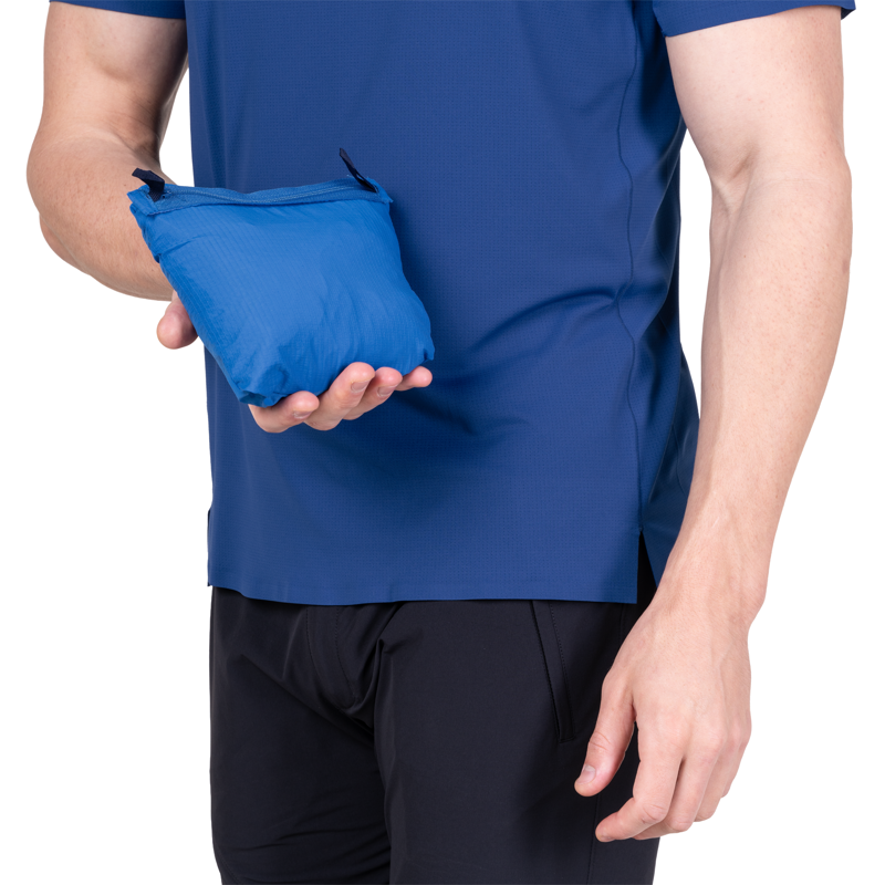 Mountain Equipment Men's Aerofoil Hooded Jacket Atlantic Blue-3