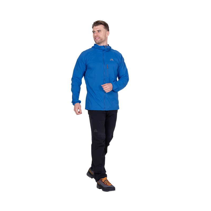 Mountain Equipment Men's Aerofoil Hooded Jacket Atlantic Blue-2