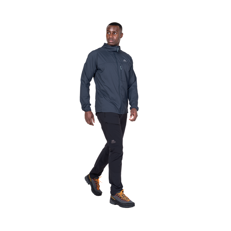 Mountain Equipment Men's Aerofoil Hooded Jacket Blue Nights-1