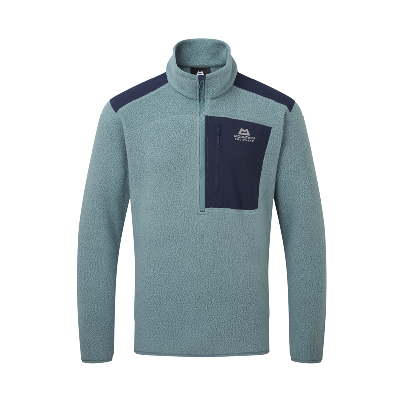 Mountain Equipment Men's Highpile Zip-T Goblin / Cosmos