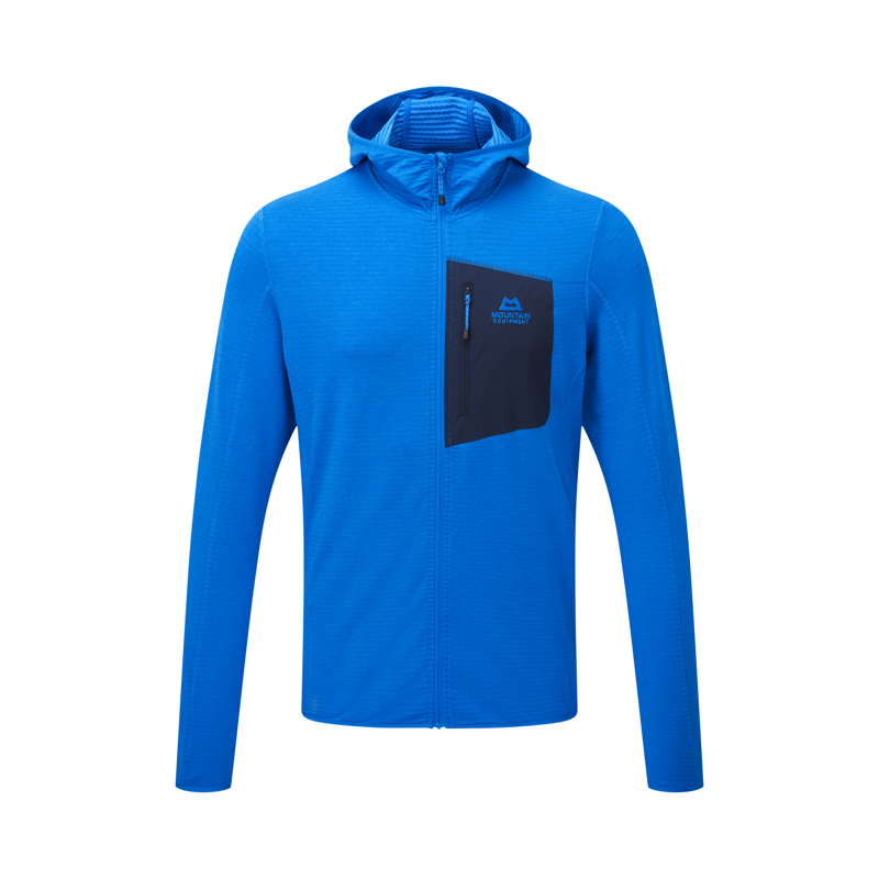 Mountain Equipment Men's Lumiko Hooded Jacket Atlantic / Cosmos