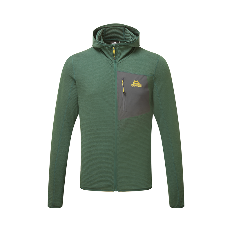 Mountain Equipment Men's Lumiko Hooded Jacket Fern / Ombre