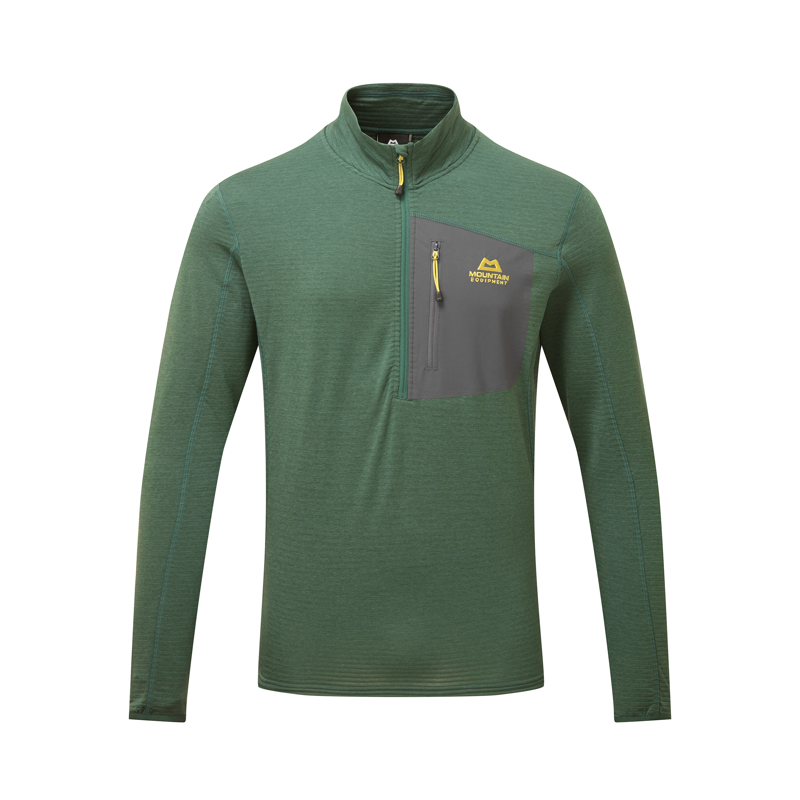 Mountain Equipment Men's Lumiko Zip T Fern / Ombre