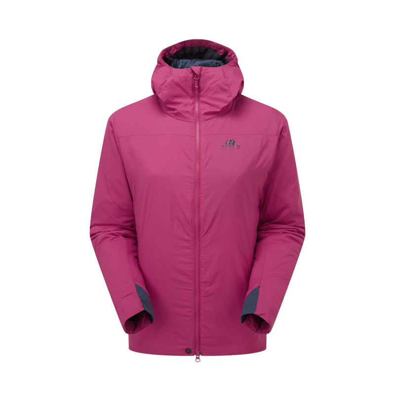Mountain Equipment Women's Intra Hooded Jacket Maroon