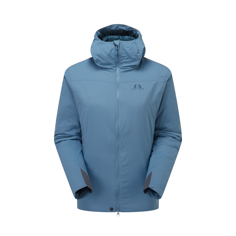 Mountain Equipment Women's Intra Hooded Jacket Stellar Blue