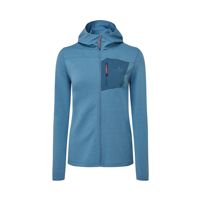 Mountain Equipment Women's Lumiko Hooded Jacket Stellar / Majolica