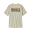 Patagonia Men's Cap Cool Daily Shirt Boardshort Logo Dyno White 