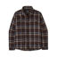 Patagonia Men's Fjord Flannel Shirt Crossing / Den Brown