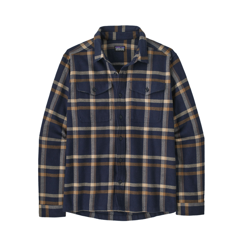 Patagonia Men's Fjord Flannel Shirt Crossing / New Navy