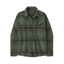 Patagonia Men's Fjord Flannel Shirt Dissolve / Treeline Green