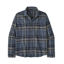 Patagonia Men's LS LW Fjord Flannel Shirt Depth / New Navy