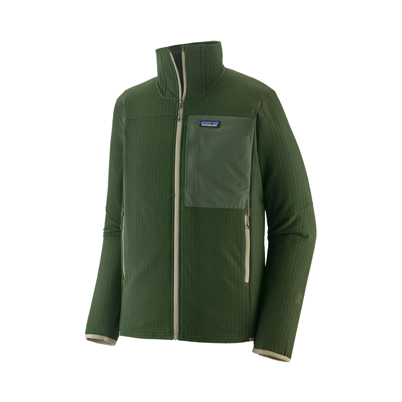 Patagonia Men's R2 TechFace Jacket Treeline Green