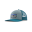 Patagonia P-6 Logo Trucker Hat Blue Sage 