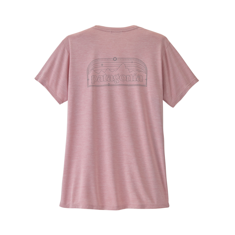 Patagonia Women's Cap Cool Daily Shirt / P6 Cosmos Light Fuzzy Mauve