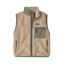 Patagonia Women's Classic Retro-X Vest Dark Natural w/River Rock Green