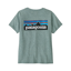 Patagonia Women's P-6 Logo Responsibili-Tee Blue Sage 