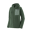 Patagonia Women's R1 Air Full-Zip Hoody Canopy Green