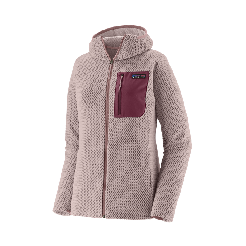 Patagonia Women's R1 Air Full-Zip Hoody Stingray Mauve