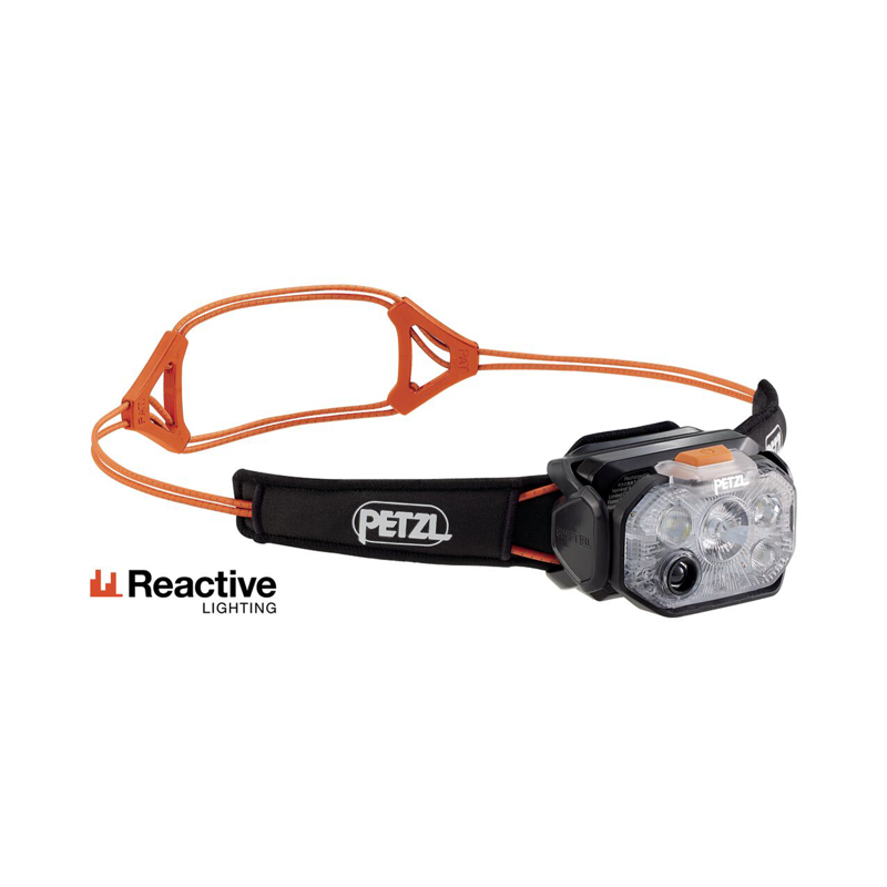 Petzl Swift RL Headlamp Black/Orange
