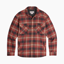 Royal Robbins Men's Vista Flannel Shacket Spice Grizzly Plaid