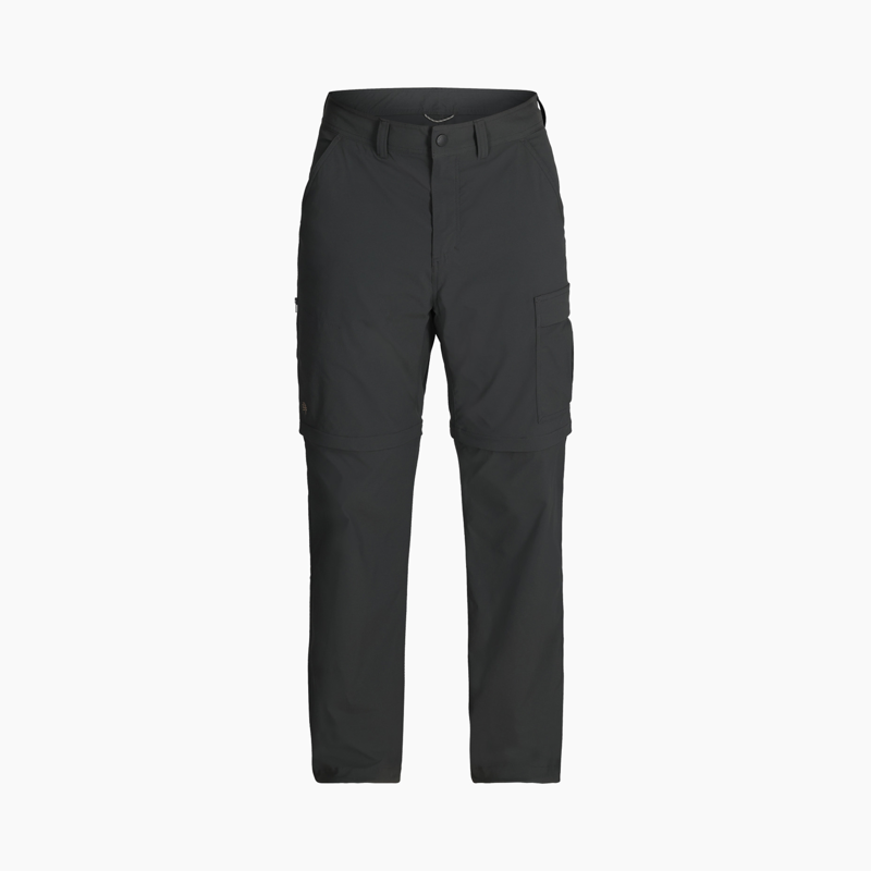 Royal Robbins Men's Wilder Zip-Off Pant Charcoal