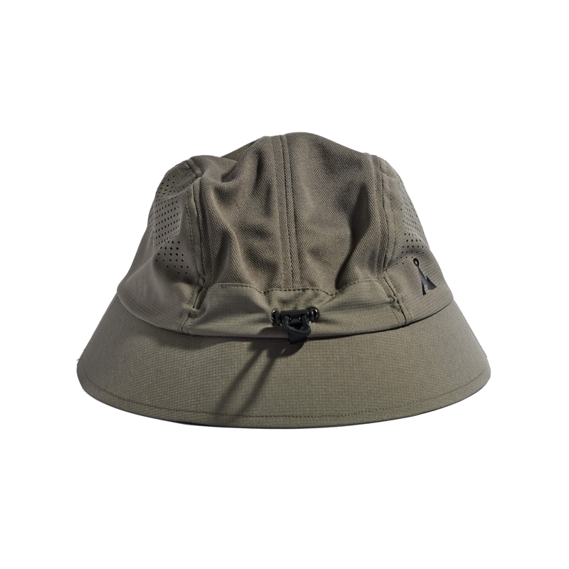 VÅGA Feather Bucket Hat Taupe-1