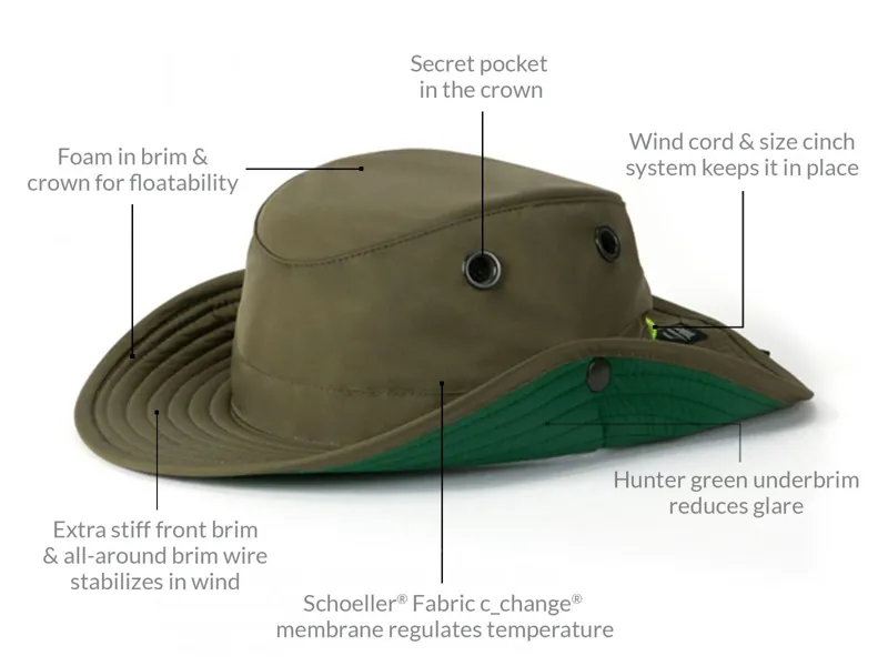 Tilley All Weather Hat Stone