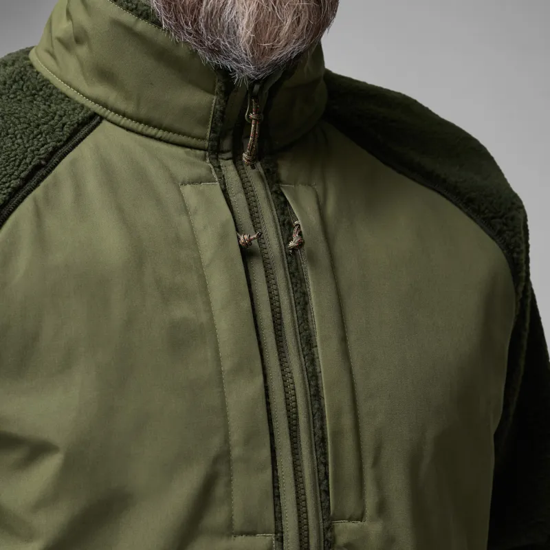 Fjallraven Men's Vardag Pile Jacket Deep Forest/Laurel Green-3