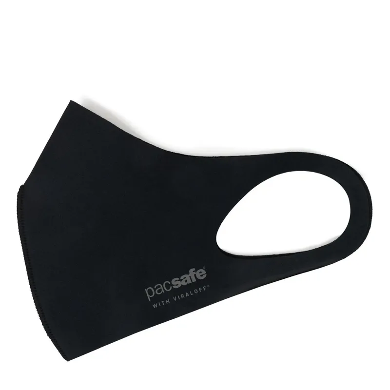 Pacsafe Protective and Reusable ViralOff Face Mask Black-3