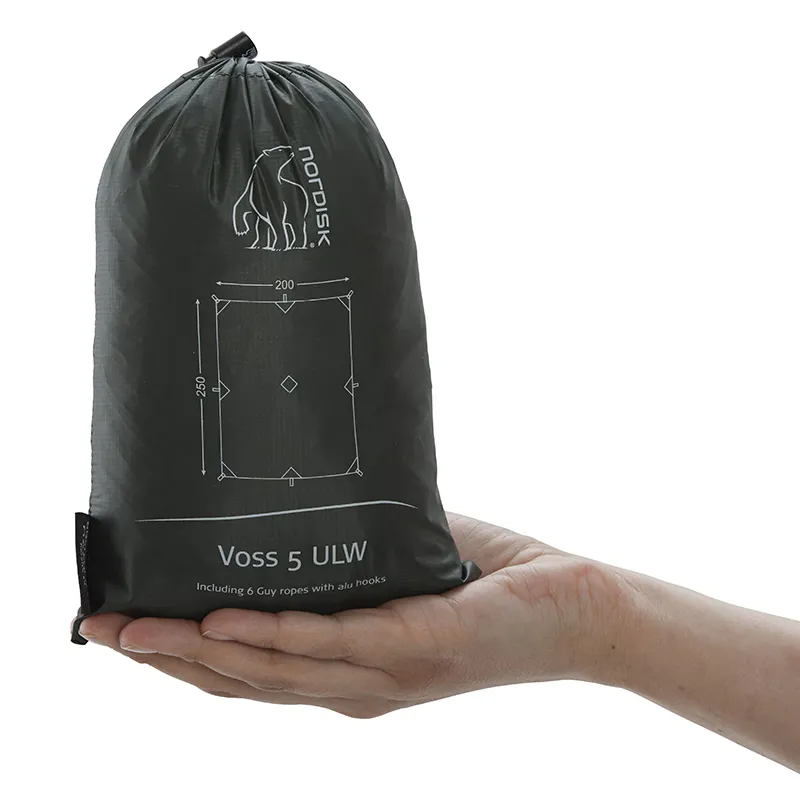 Nordisk Voss 5 ULW Tarp Green-2