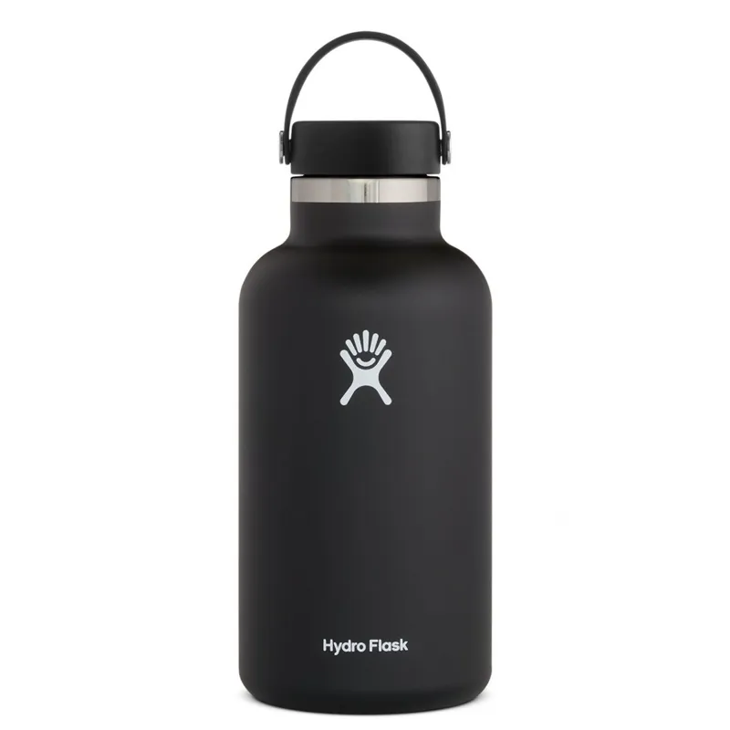 Hydro Flask 64oz Wide Mouth Flex Cap Black
