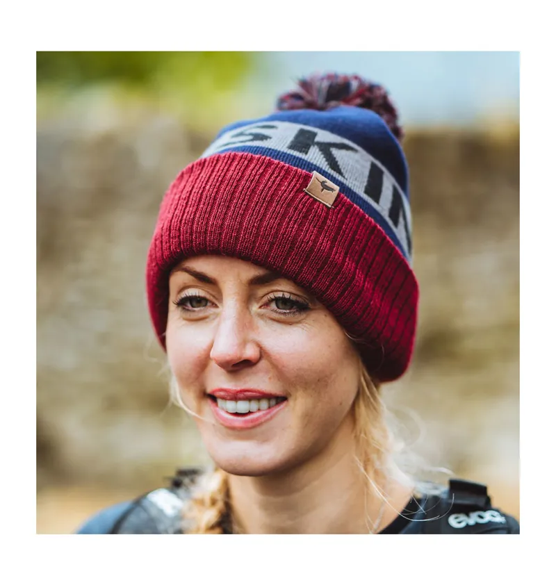 Sealskinz Cold Weather Bobble Hat Black/Grey-1