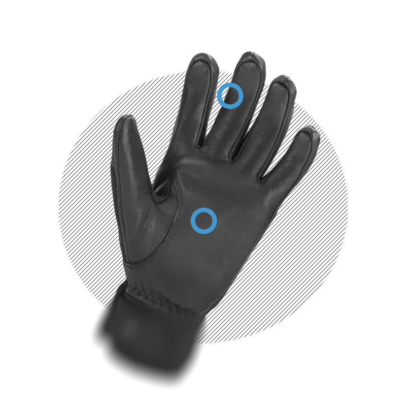 Sealskinz Fordham Waterproof All Weather Glove Olive Green/Black-2