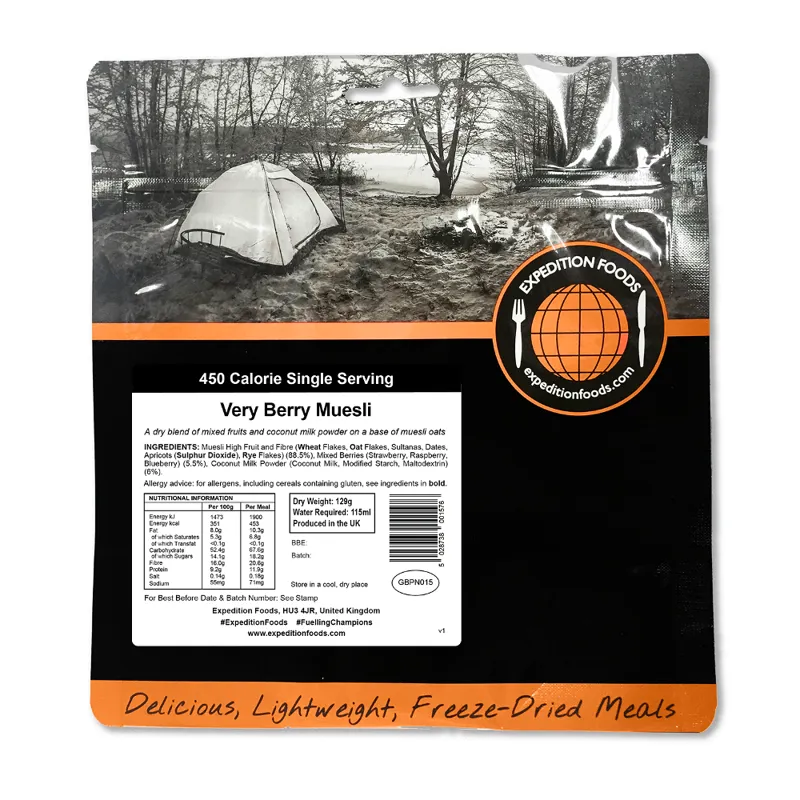 Expedition Foods Very Berry Muesli 450kcal