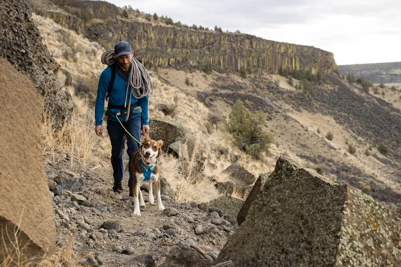 Ruffwear Hitch Hiker Leash Slate Blue-11
